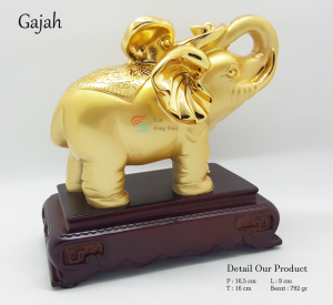 Benda Fengshui - Gajah